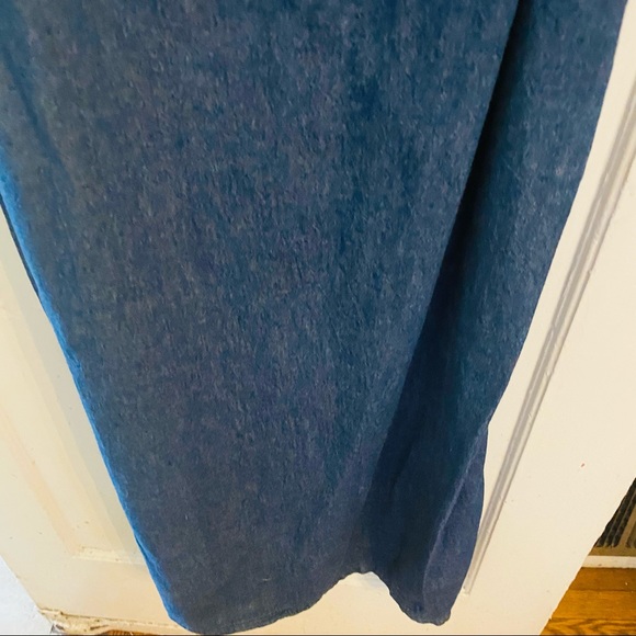 WOMENS COUNTRYWEAR CASUALS DENIM DRESS AND BLOUSE SET SIZE LARGE vintage Retro - Picture 8 of 14